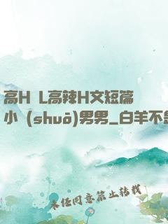 高H亂L高辣H文短篇小說(shuō)男男