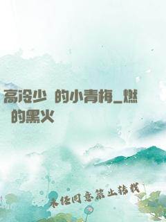 高冷少帥的小青梅