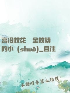高冷?；S為全校精靈的小說(shuō)