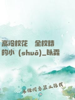 高冷?；S為全校精靈的小說(shuō)