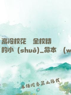 高冷?；S為全校精靈的小說(shuō)