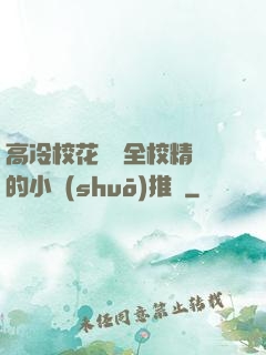 高冷?；S為全校精靈的小說(shuō)推薦