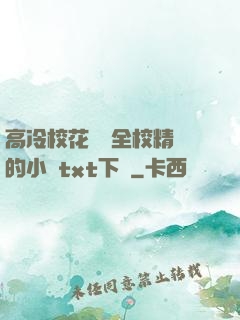 高冷?；S為全校精靈的小說txt下載