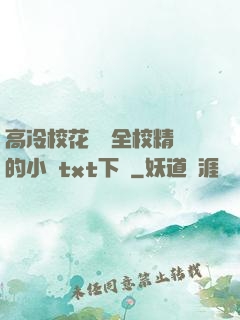 高冷?；S為全校精靈的小說txt下載