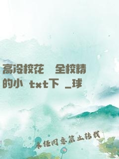 高冷?；S為全校精靈的小說txt下載