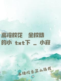 高冷?；S為全校精靈的小說txt下載