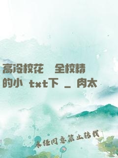高冷?；S為全校精靈的小說txt下載
