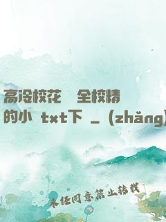 高冷?；S為全校精靈的小說txt下載