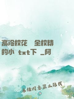 高冷?；S為全校精靈的小說txt下載