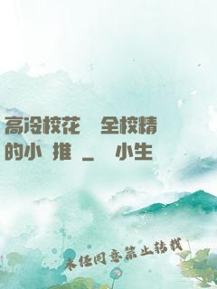 高冷?；S為全校精靈的小說推薦