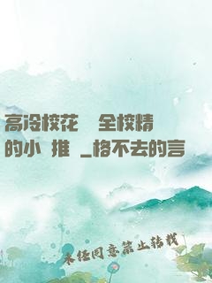 高冷?；S為全校精靈的小說推薦