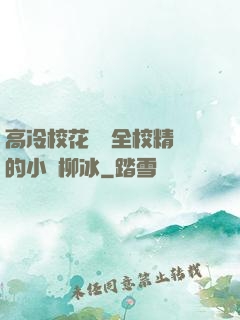 高冷?；S為全校精靈的小說柳冰