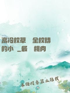 高冷校草淪為全校精靈的小說