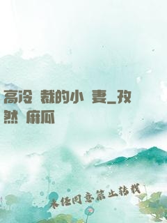 高冷總裁的小嬌妻