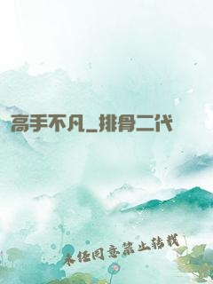 高手不凡