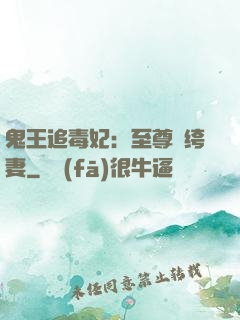 鬼王追毒妃：至尊紈绔妻