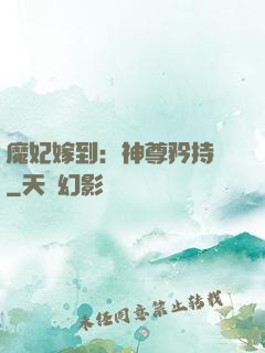 魔妃嫁到：神尊矜持點