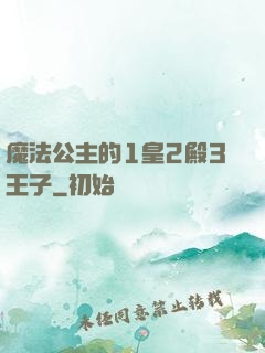 魔法公主的1皇2殿3王子
