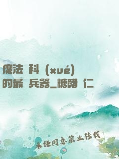 魔法與科學(xué)的最終兵器