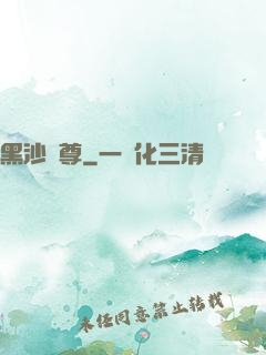 黑沙劍尊